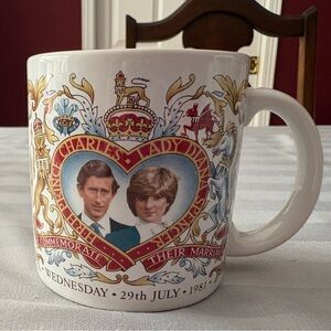 Commemorative Mug Charles & Diana